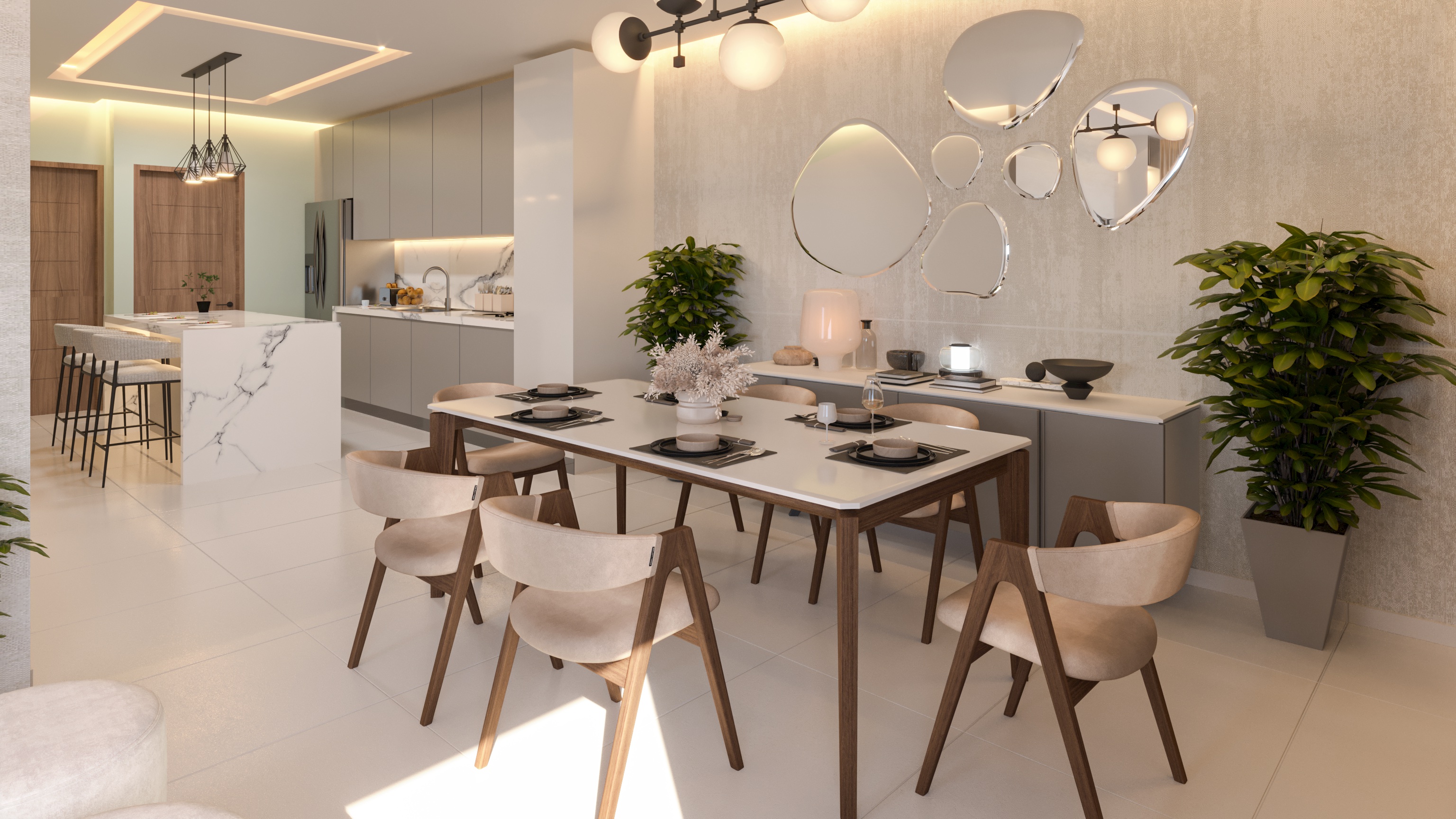 Residential Elsie Rosa 2BR Dining Room