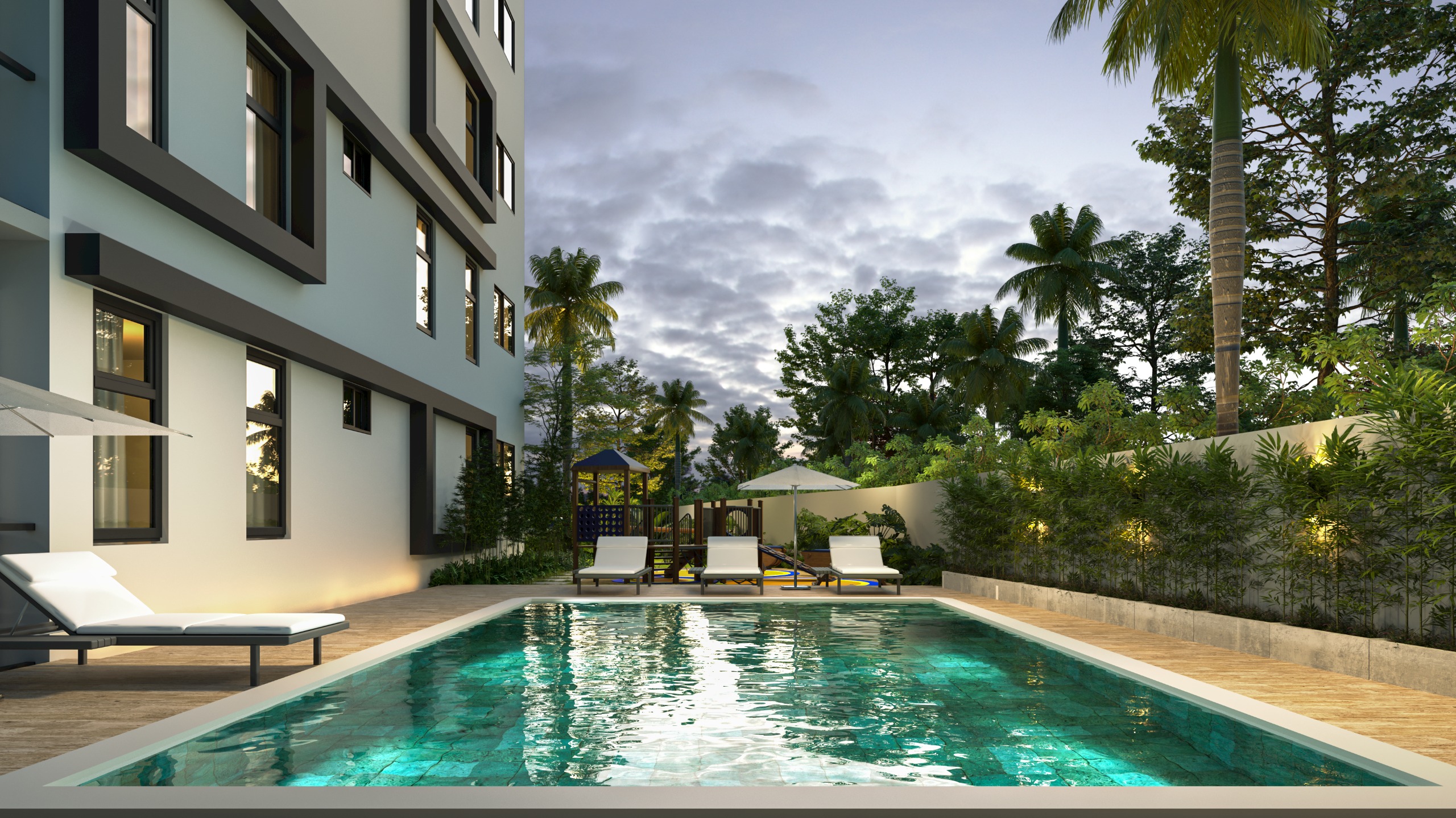 Residential Elsie Rosa Pool Area