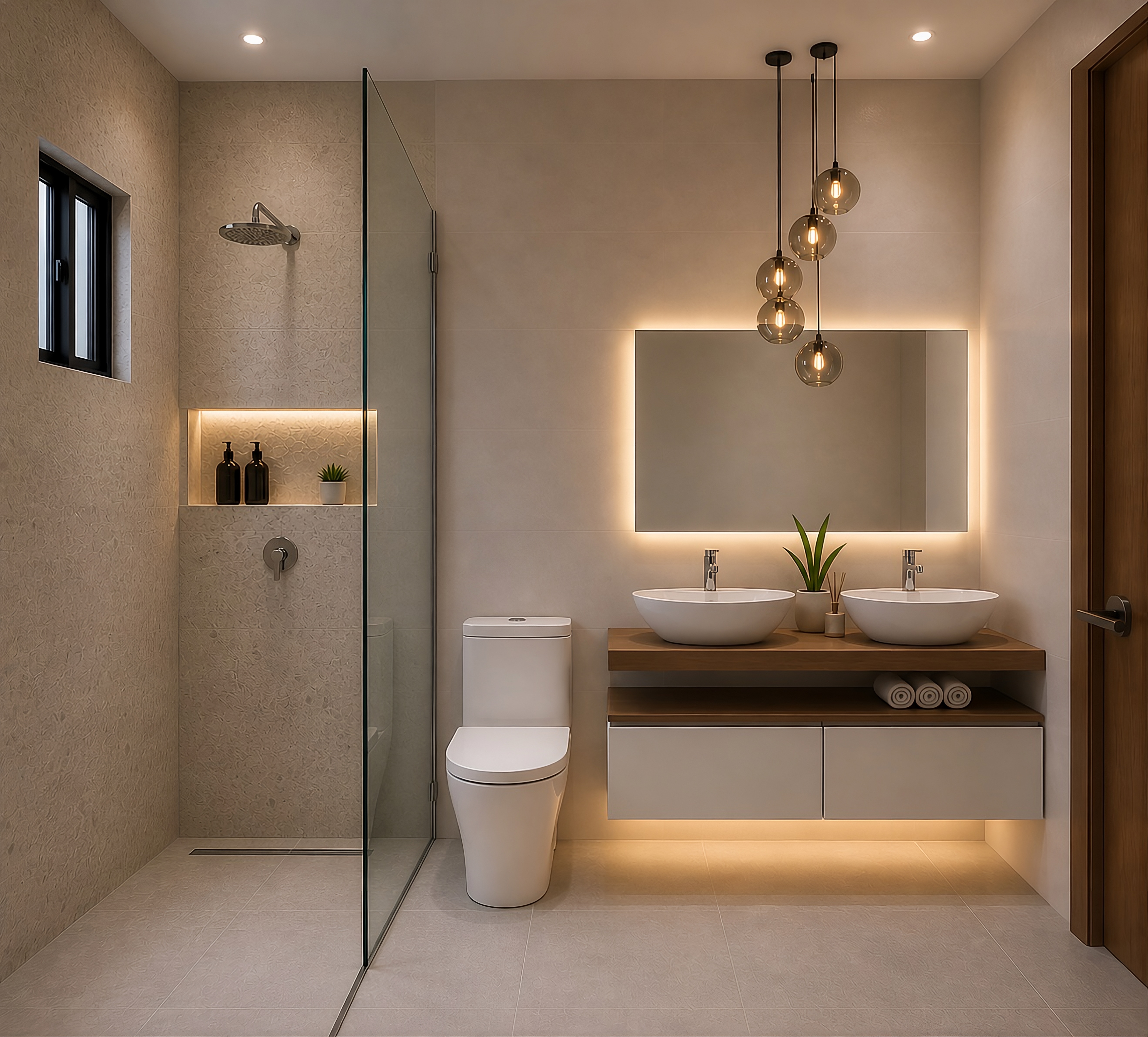 Residential Elsie Rosa Master Bathroom